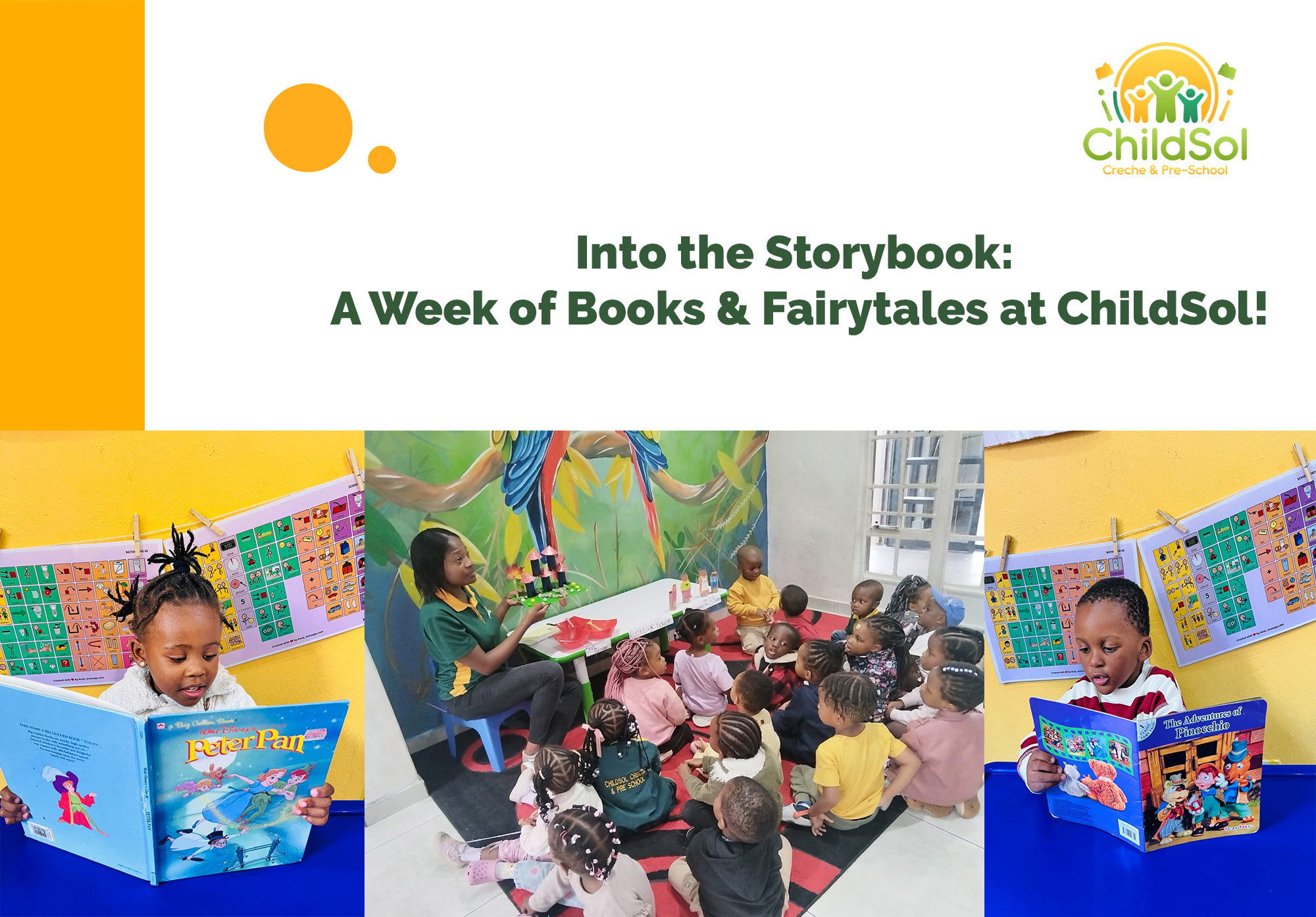 Creche Reed Books Into the Storybook: A Week of Books & Fairytales at ChildSol ...