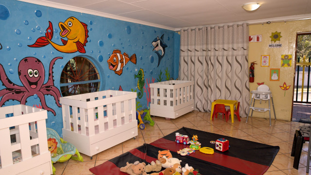 Toddler play area at ChildSol Creche in Country View, designed for early learning and fun